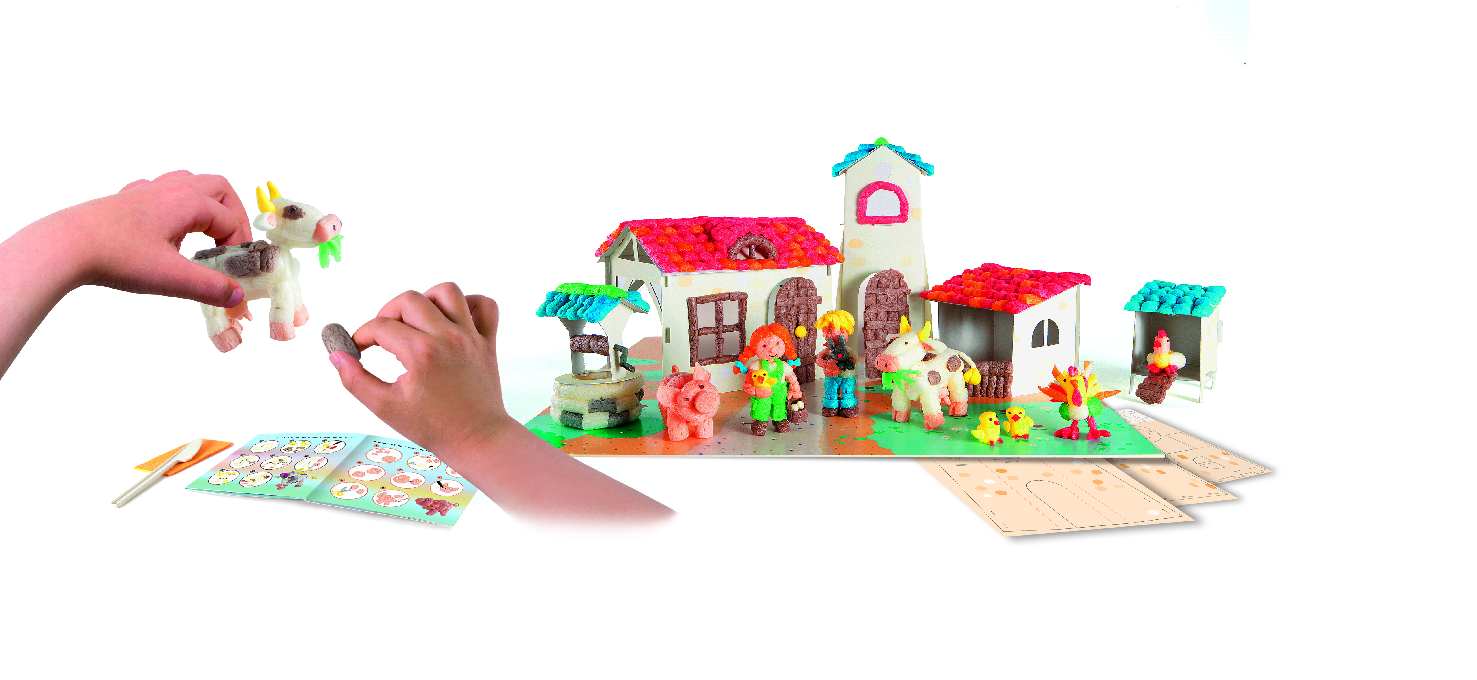 PlayMais World Farm_ back box